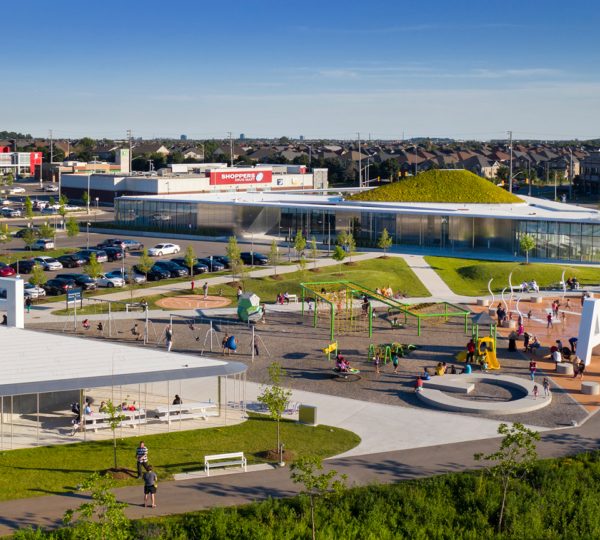 The Springdale Library and Komagata Maru Park