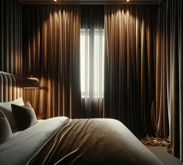 velvet-blackout-curtains-curtain-rods-